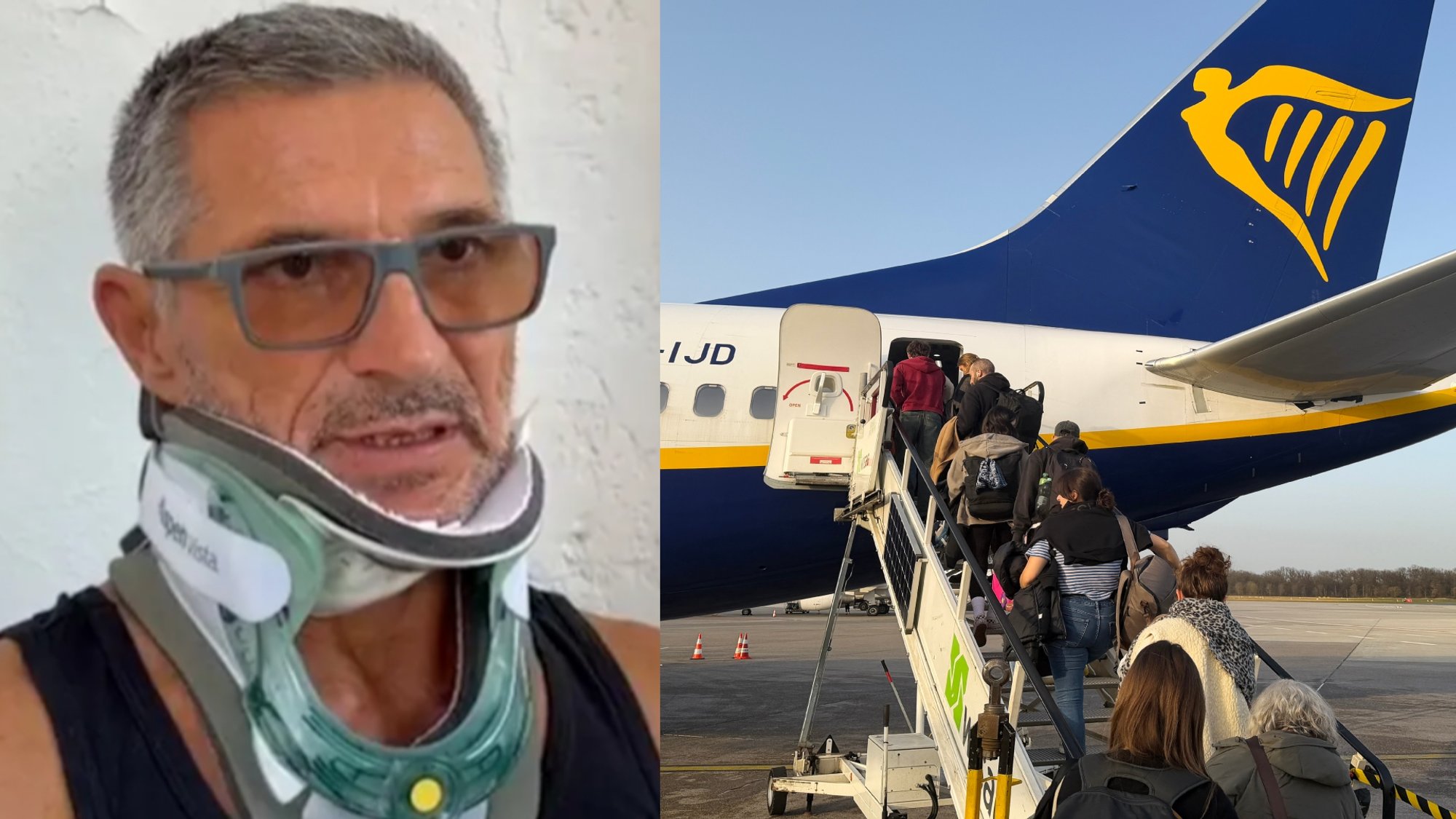 Passenger partially sucked from Ryanair plane after window explodes; seeks compensation