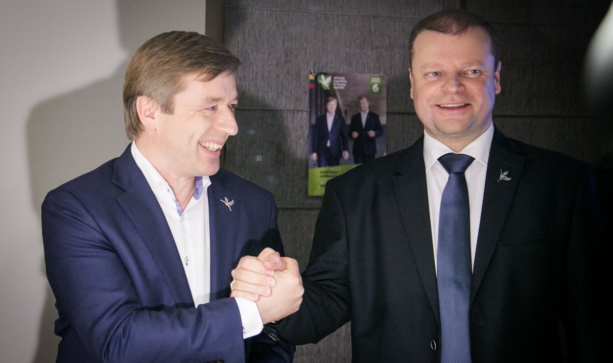 Ramūnas Karbauskis, Saulius Skvernelis