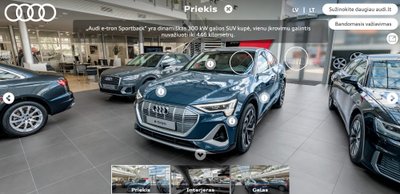 "Volkswagen" ir "Audi" kviečia klientus į virtualias atstovybes