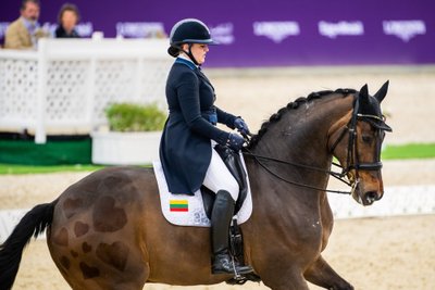 Justina Vanagaitė su žirgu Nabab (Nuotr. Lukasz Kowalski)