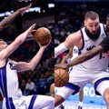 Sabonis ir Valan?iūnas ?sib?g?ja: pasiek? tre?i? pergal? i? eil?s