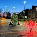 Margučiai išsibarstė po visą Kupiškį: akį ypač traukia naktimis