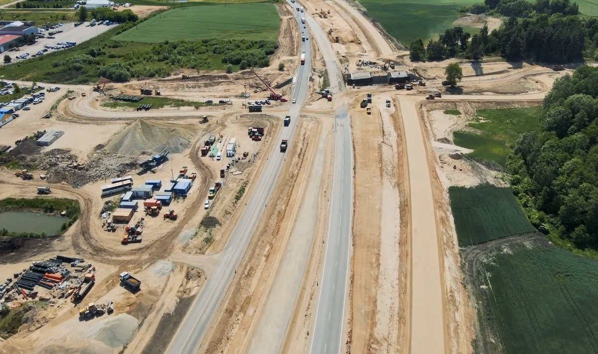 „Via Baltica“ ruožo tarp Marijampolės ir Lenkijos sienos rekonstrukcija