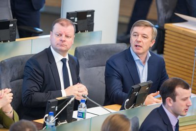 Saulius Skvernelis, Ramūnas Karbauskis