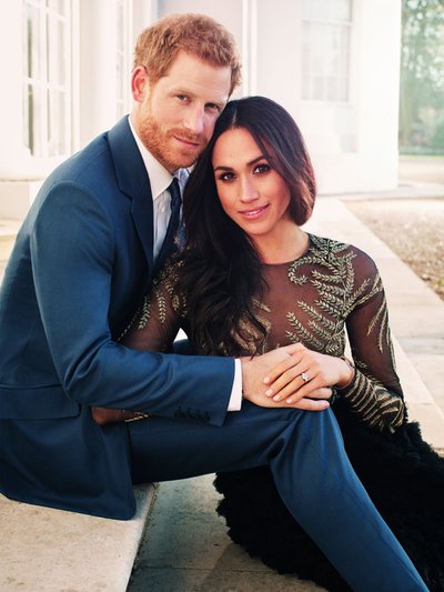 Oficiali Meghan Markle ir princo Harry nuotrauka