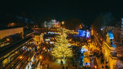 Telšių miesto eglutės įžiebimas 