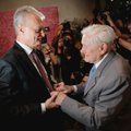 Adamkus su pergale rinkimuose pasveikino Nausėdą: džiaugiuosi tokiu užtikrintu laimėjimu