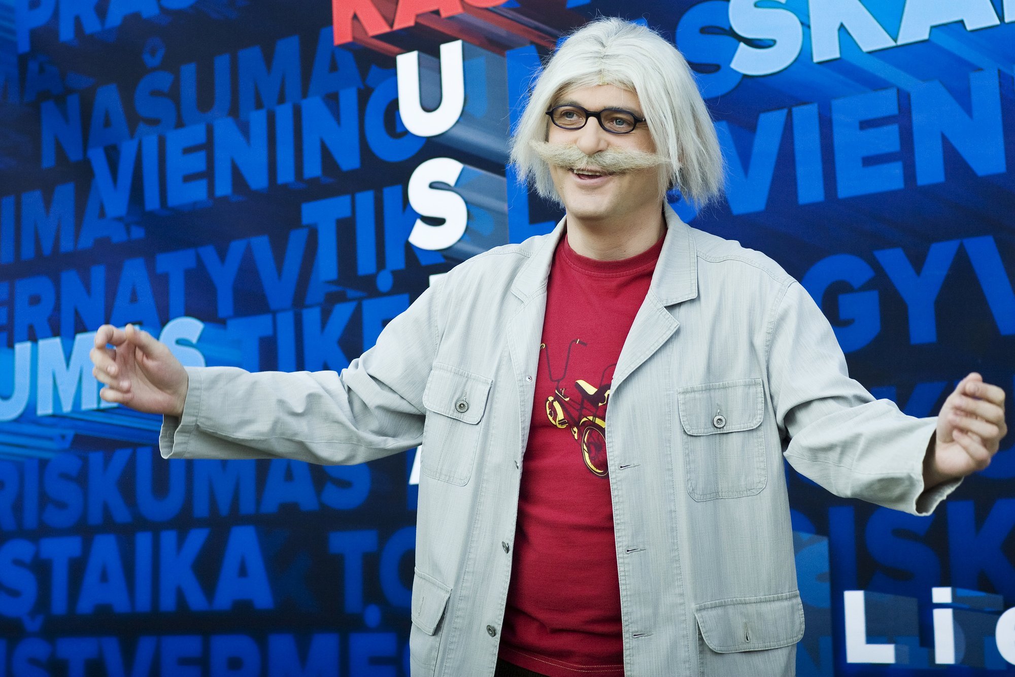A. Rakauskas - Gustavas: laidoje kuriu pasaulį, kuriame norėtųsi ...