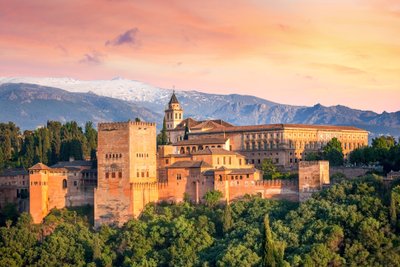 Alhambra Granadoje, Ispanijoje