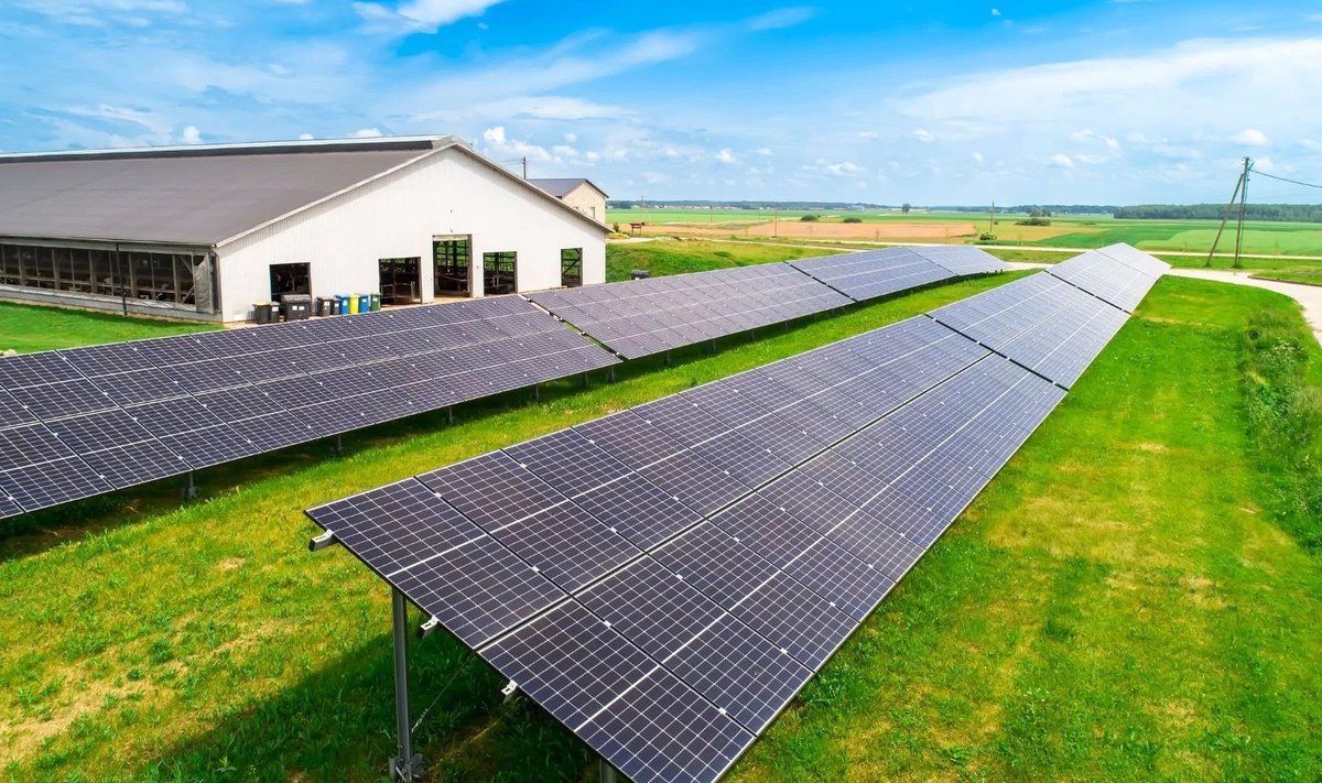 VEESLA Energy 100kW saulės elektrinė