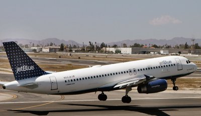 „JetBlue“ priklausantis Airbus A320 orlaivis