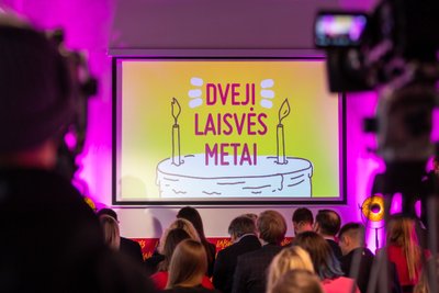 Laisvės partijos spaudos konferencija „Dveji Laisvės metai: ką nuveikėme ir ką darysime toliau?“