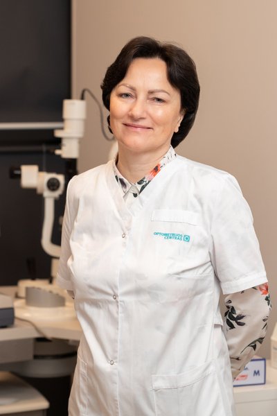 Jolanta Bendorienė, „Optometrijos centras“ gydytoja oftalmologė, medicinos mokslų daktarė, viena geriausių vaikų trumparegystės specialistė Lietuvoje