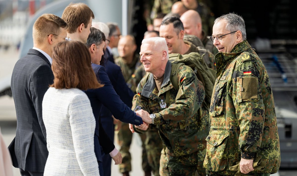 Į Vilnių atvyko Vokietijos kariuomenės 45-osios brigados „Lietuva“ štabo pirminė valdymo grupė