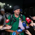 Bronzos medalius iškovojusios Lietuvos 3x3 krepšinio rinktinės sutiktuvės