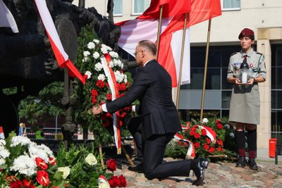 Duda: Lenkija yra su tais, kurie ginasi nuo Rusijos dominavimo