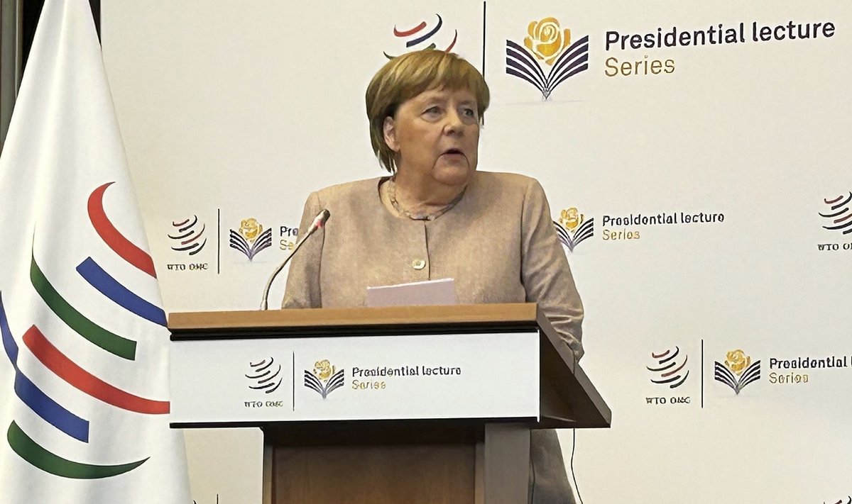 Buvusi Vokietijos kanclerė Angela Merkel atmeta kaltinimus