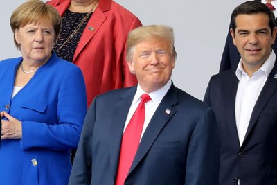 Angela Merkel, Donaldas Trumpas