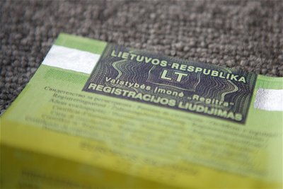 Automobilio registracijos liudijimas