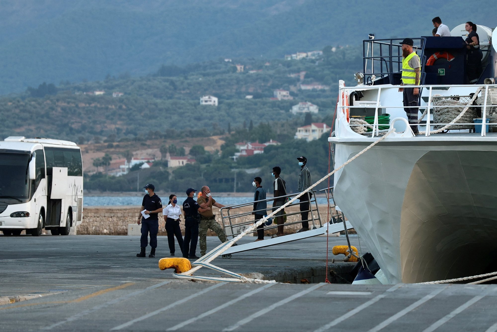 Migrants Rescued Off Greek Coast in Recent Days