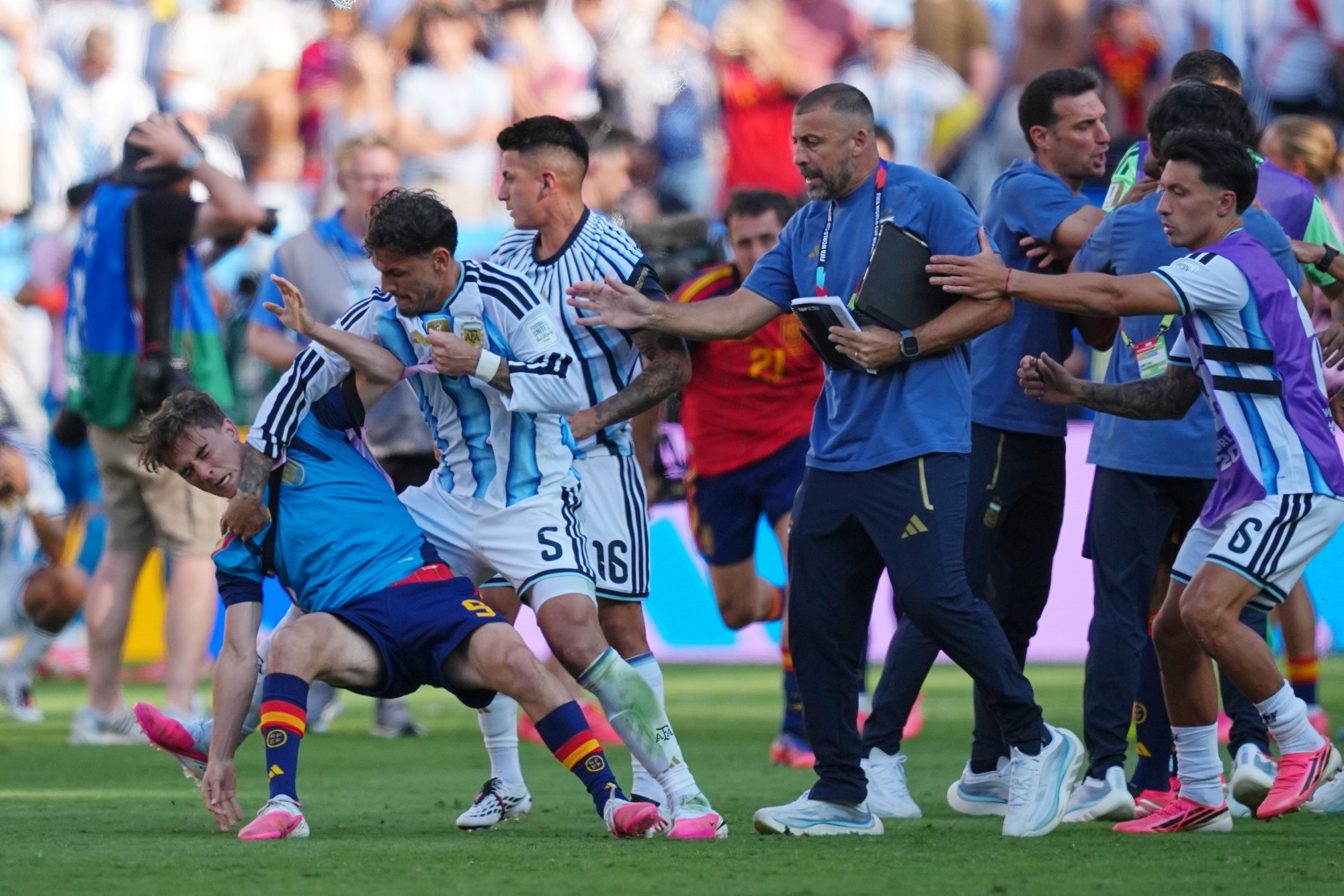 FIFA strictly punishes Argentinians for post-final misconduct