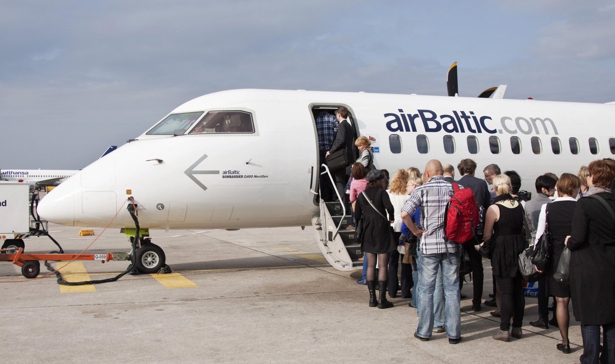 Air Baltic lėktuvas