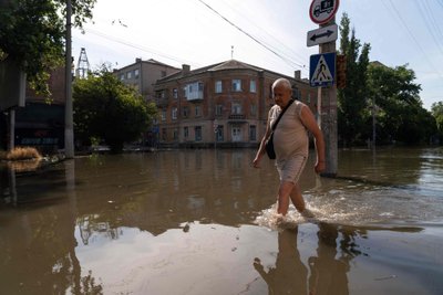 Karas Ukrainoje. Padėtis po Kachovkos sunaikinimo