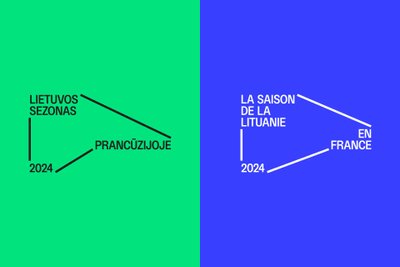 Lietuvos sezono Prancūzijoje 2024 vizualinis identitetas  