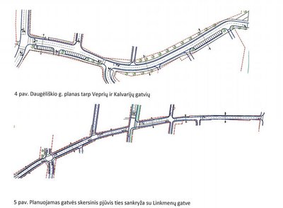 Daugėliškio gatvės projektas