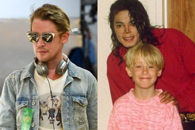 Macaulay Culkinas ir Michael Jacksonas