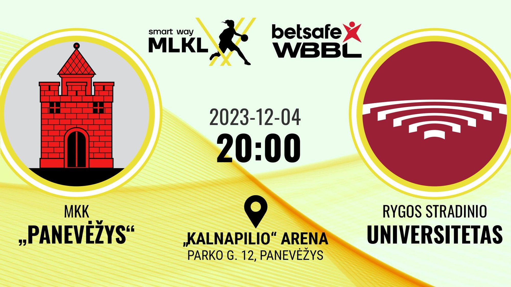„Smart Way“ MLKL – „Betsafe“ WBBL: MKK „Panevėžys“ – Rygos Stradinio ...