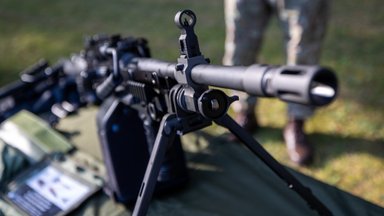 VSAT pareigūnai išbandė naują ginkluotę