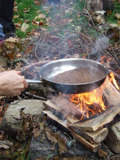 Taip skrudinama gilių kava