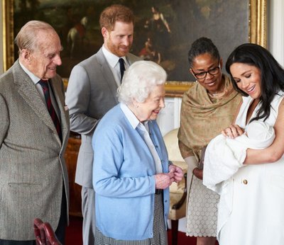 Princas Harry, Meghan Markle, karalienė Elžbieta II