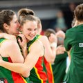 Debiutą Eurolygoje ir Jocytės pavyzdį vertinusi rinktinės kapitonė pasidžiaugė naujokės įsiliejimu