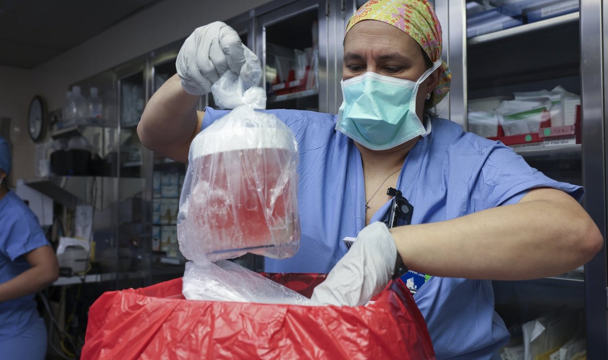 R. Slaymano mirtis nesusijusi su transplantacija, šeštadienį pranešė ligoninė