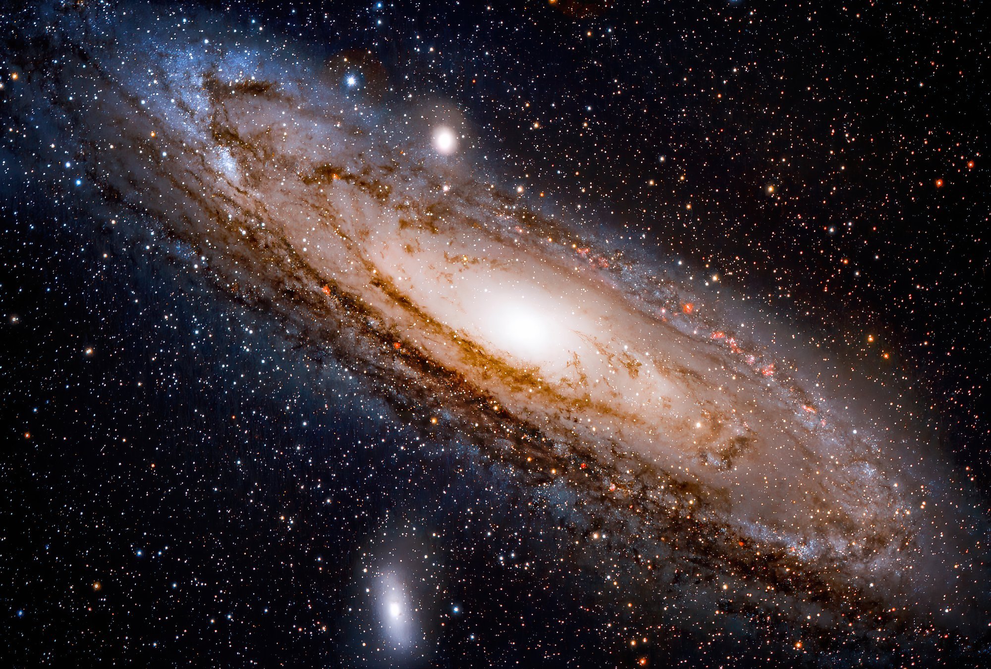 Mūsų galaktikos link 110 km/s greičiu lekia Andromeda: kada įvyks