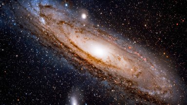 Mūsų galaktikos link 110 km/s greičiu lekia Andromeda: kada įvyks susidūrimas ir kaip atrodys Milkomeda?