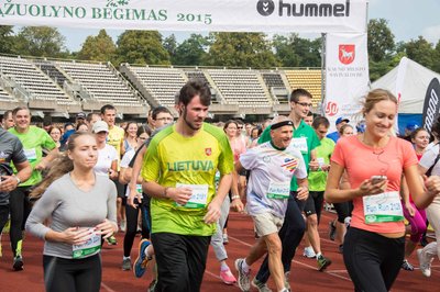 Ąžuolyno bėgimas 2015 Ruduo 