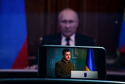 Vladimir Putin, Volodymyr Zelenskyy