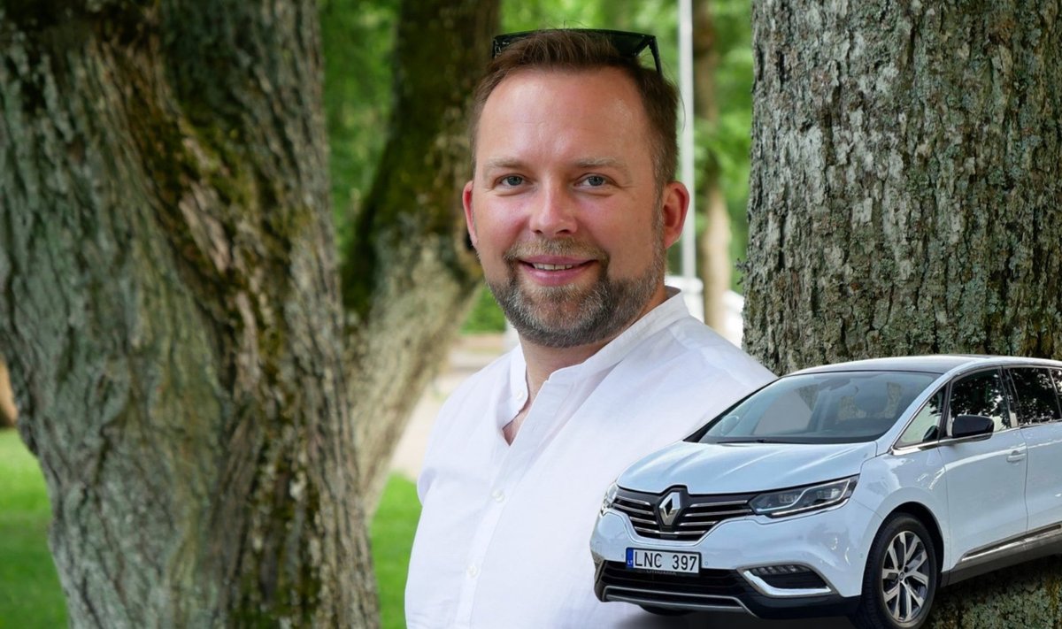 Juozas Butnorius parduoda savo šeimos automobilį