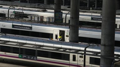 Laidų vagystė sutrikdė greitųjų traukinių eismą Ispanijoje