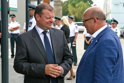 Saulius Skvernelis ir Visvaldas Matijošaitis