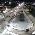 Nufilmuota dviejų BMW avarija Vilniuje: vienas su svetimais numeriais, kito vairuotojas – beteisis