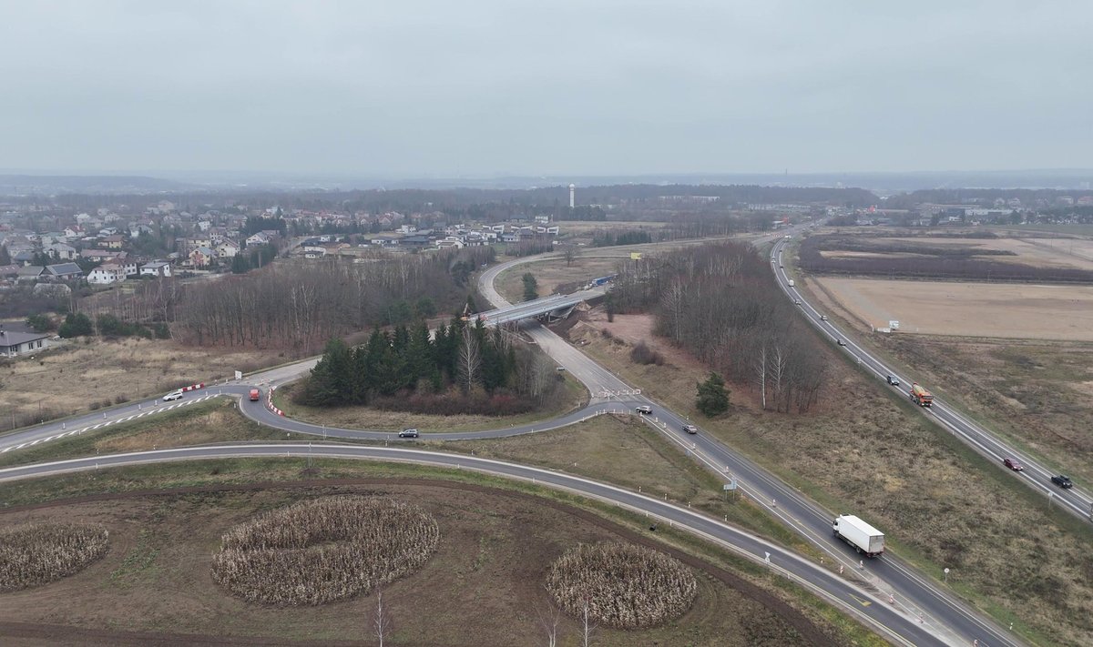 Viadukas kelyje iš Vilniaus į Trakus