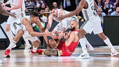 Madride vos neprisižaidusi „Olympiakos“ dramatiškai žengė į Eurolygos finalo ketvertą