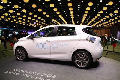 "Renault Zoe" gali įveikti iki 400 km