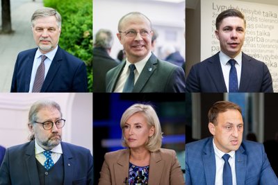 Saulius Jauneika, Ričardas Malinauskas, Mindaugas Sinkevičius, Rytis Mykolas Račkauskas, Živilė Pinskuvienė, Nerijus Cesiulis