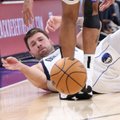 NBA – pergalę kainavusi Dončičiaus klaida gynyboje