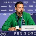 Lietuvos vyrų trijulių krepšinio rinktinės spaudos konferencija 